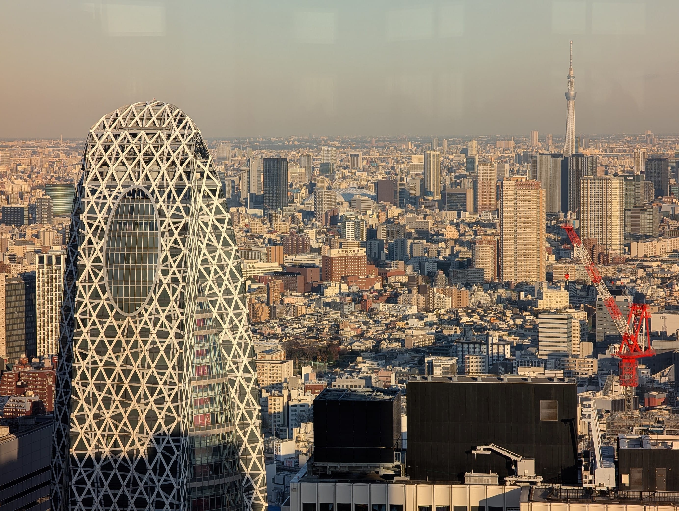 Skytree in the distance