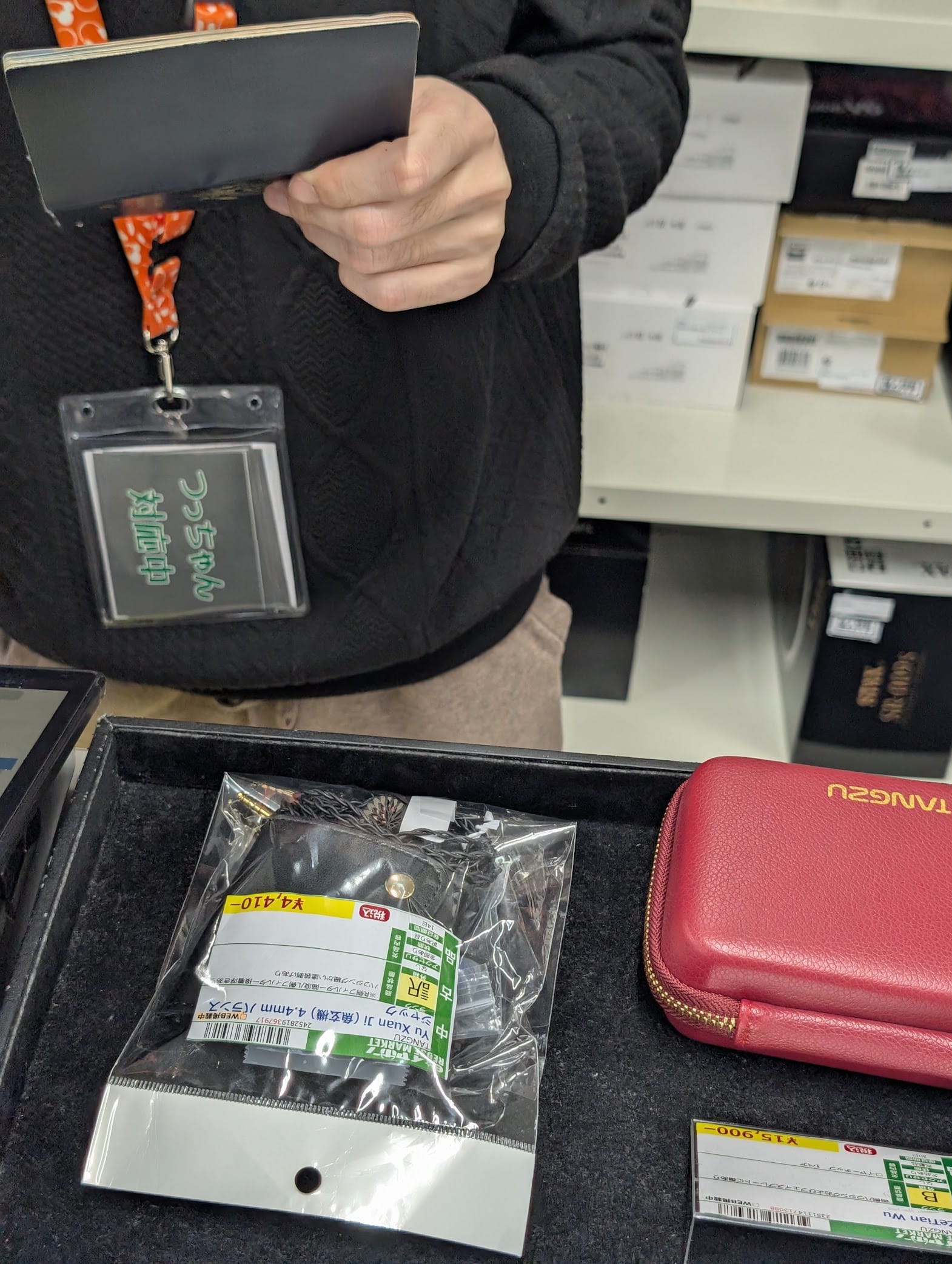 My buying two IEMs at the checkout counter